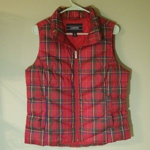 Lands' End down vest